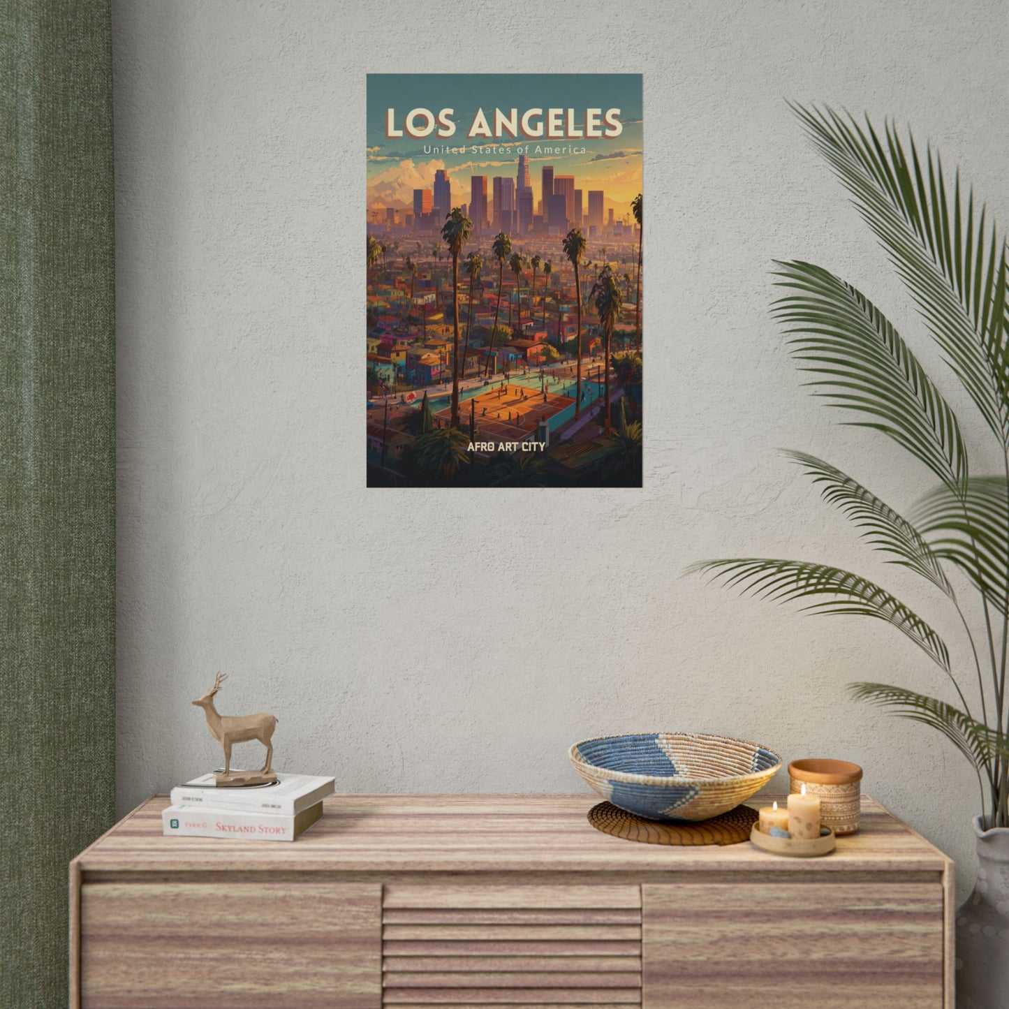 United States - California, Los Angeles｜ Poster
