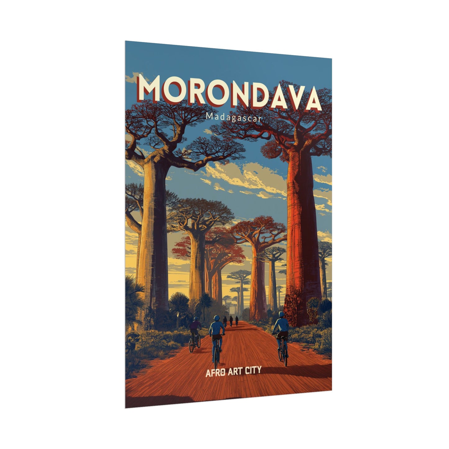 🇲🇬 Madagascar - Morondava｜Poster