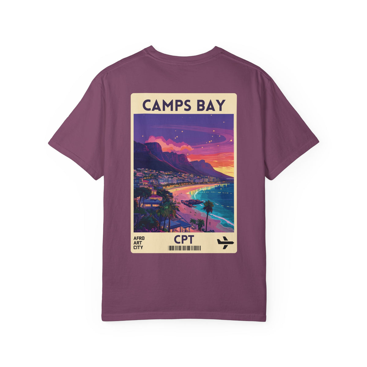 Camps Bay – Afrique du Sud | T-shirt de Voyage Patrimonial