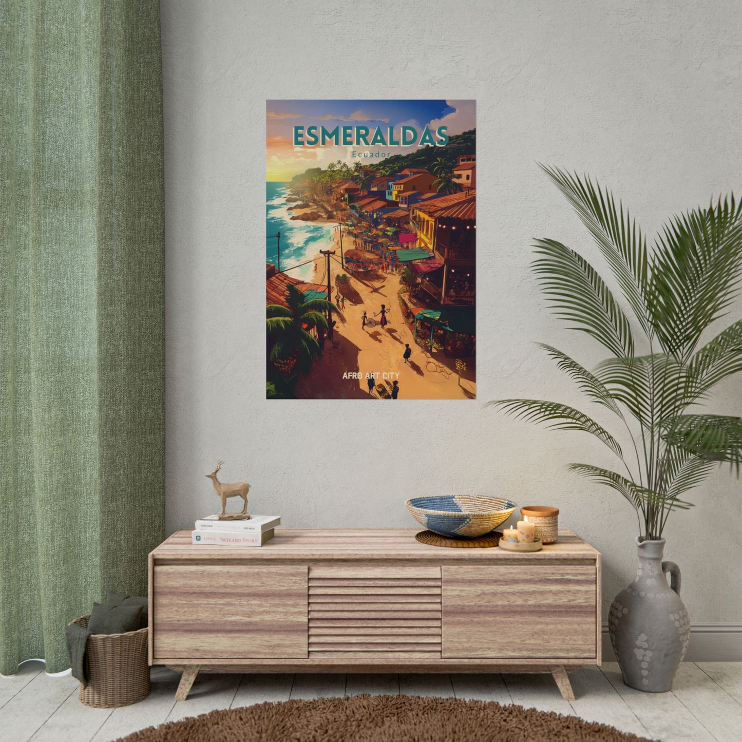 🇪🇨 Ecuador - Esmeraldas ｜ Poster