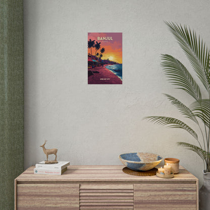 🇬🇲 Gambia - Banjul ｜ Poster