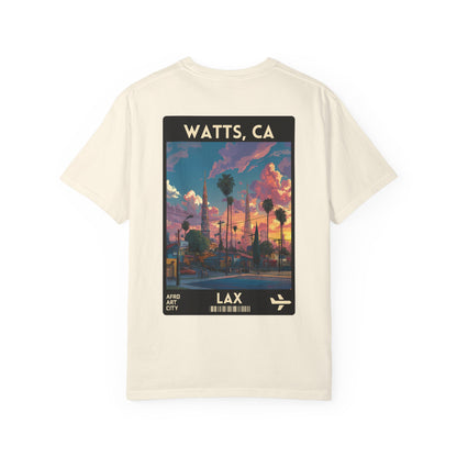 United States - California, Watts | Heritage Travel T-Shirt