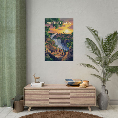 Zimbabwe - Victoria falls ｜ Poster