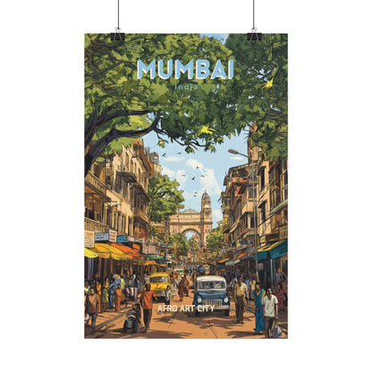 🇮🇳 India - Mumbai ｜ Poster