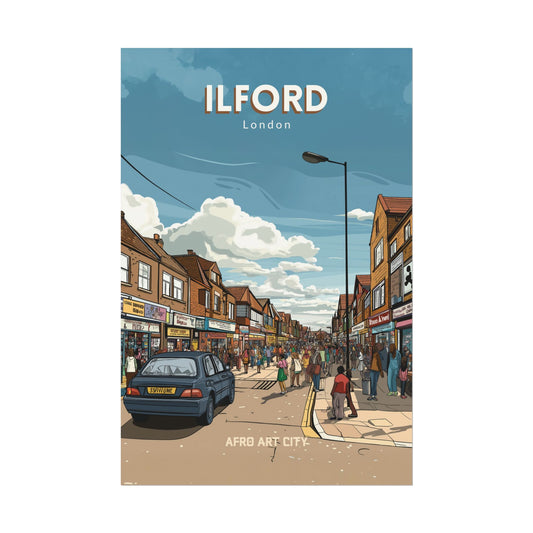 🇬🇧 United Kingdom - Ilford ｜ Poster