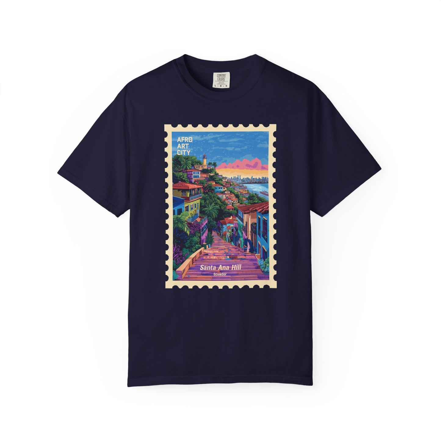 Ecuador - Santa Ana Hill | Postcards Travel T-Shirt