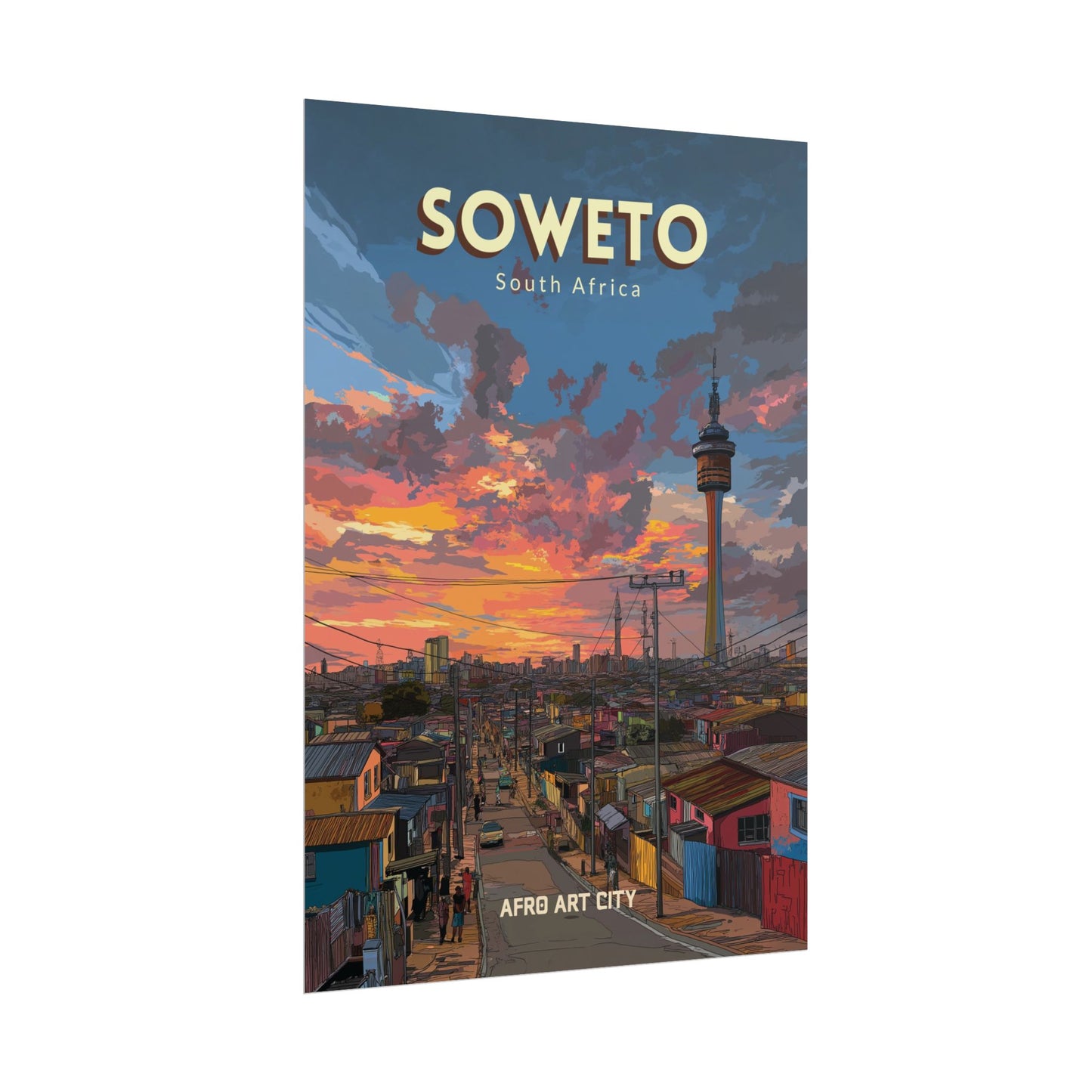 South Africa - Soweto ｜ Poster