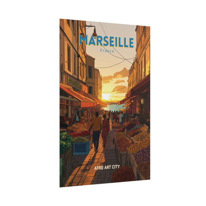 🇫🇷 France - Marseille ｜ Poster