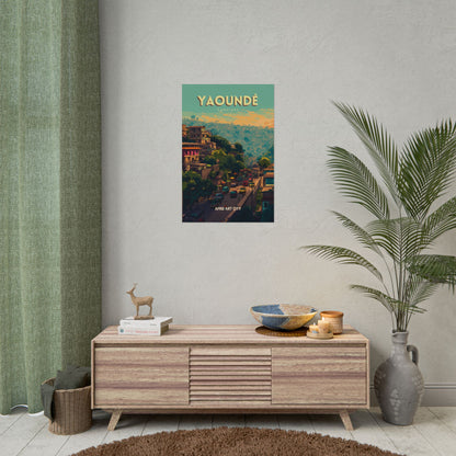 🇨🇲 Cameroon - Yaoundé ｜ Poster