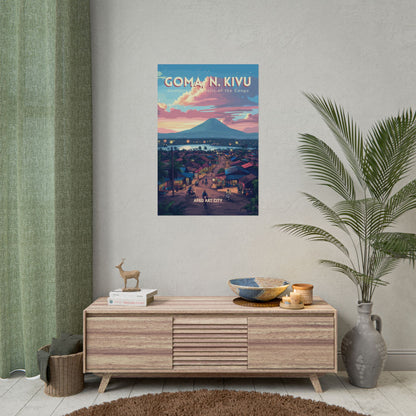 🇨🇩 Congo - Goma, North Kivu ｜ Poster