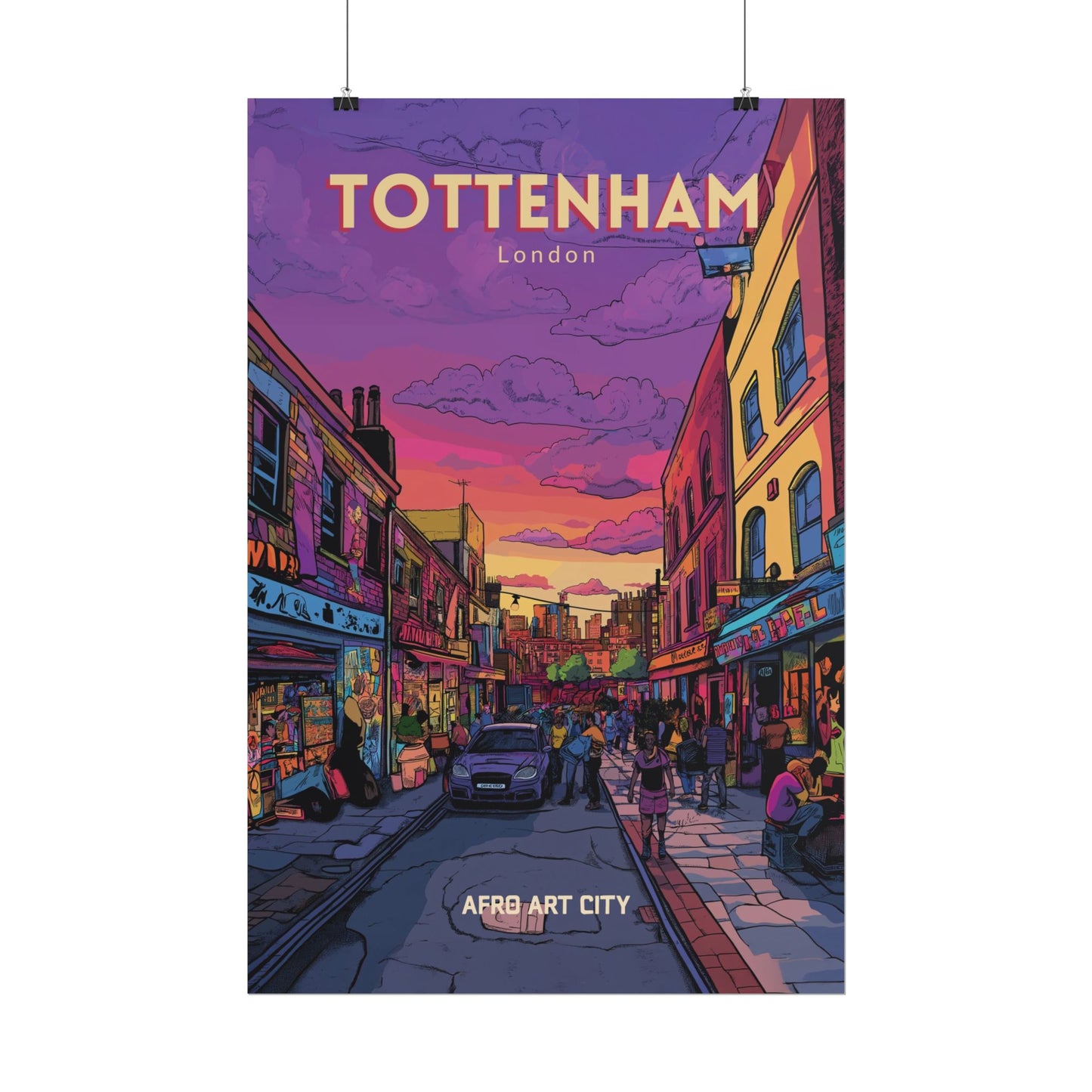 🇬🇧 United Kingdom - Tottenham ｜ Poster