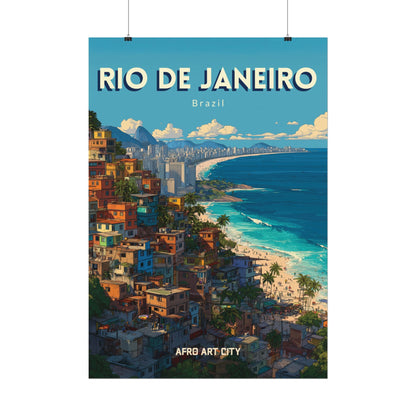 🇧🇷 BRAZIL - Rio de Janeiro ｜ Poster
