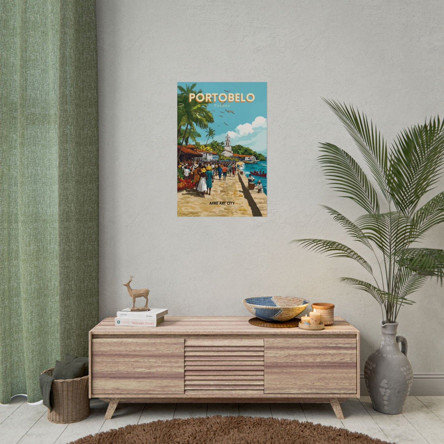 🇵🇦 Panama - Portobelo ｜ Poster