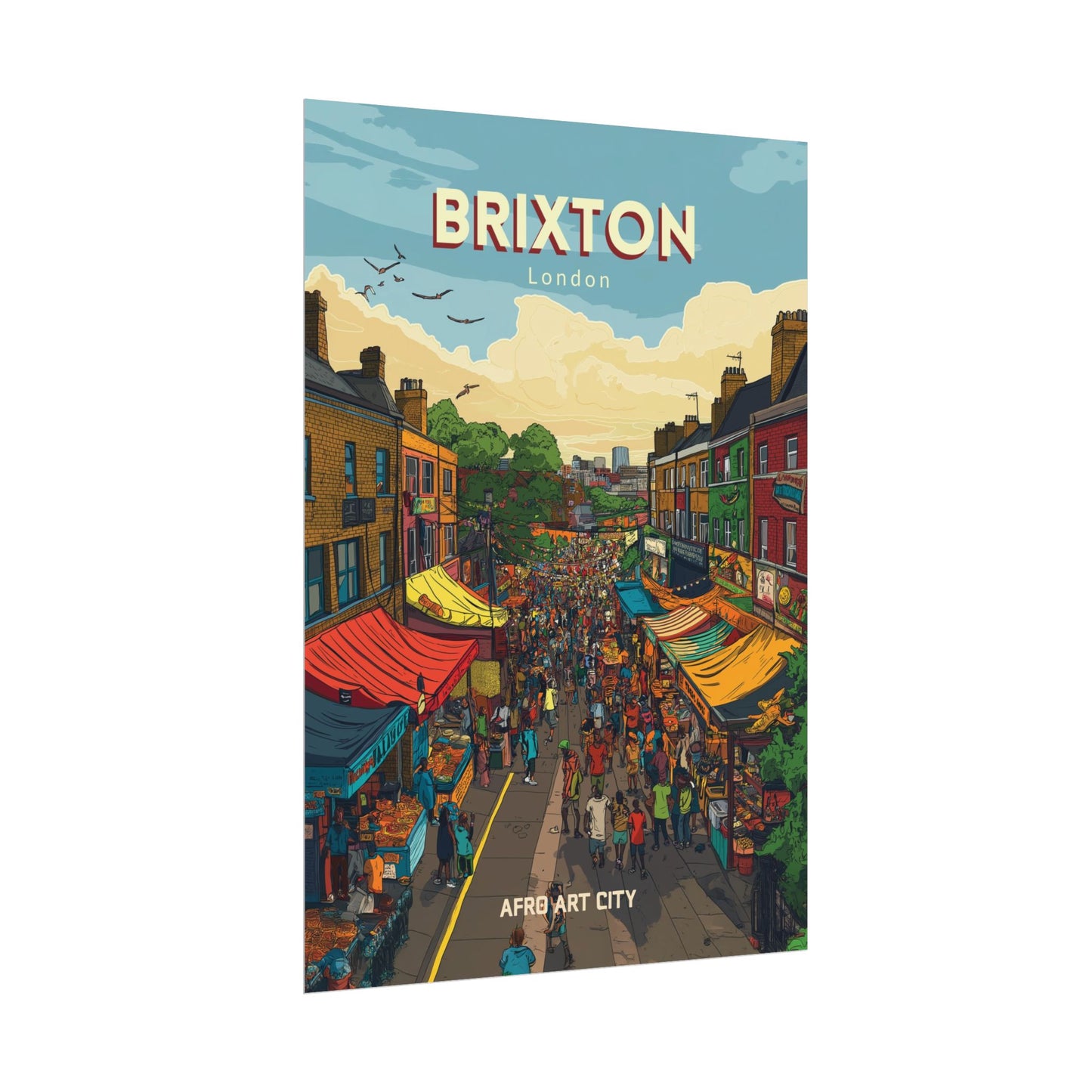 🇬🇧 United Kingdom - Brixton ｜ Poster