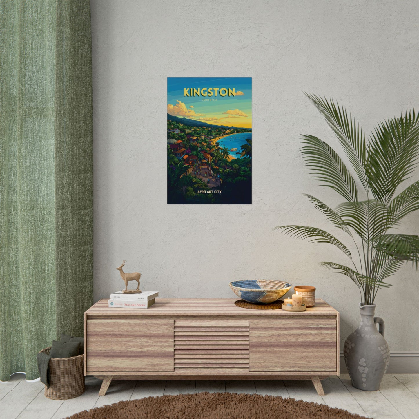 🇯🇲 Jamaica - Kingston ｜ Poster