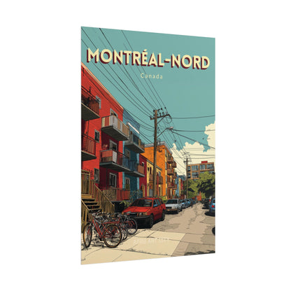 Canada - Quebec, Montreal-Nord｜Poster