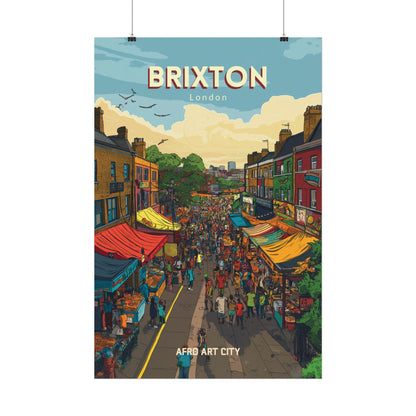 🇬🇧 United Kingdom - Brixton ｜ Poster