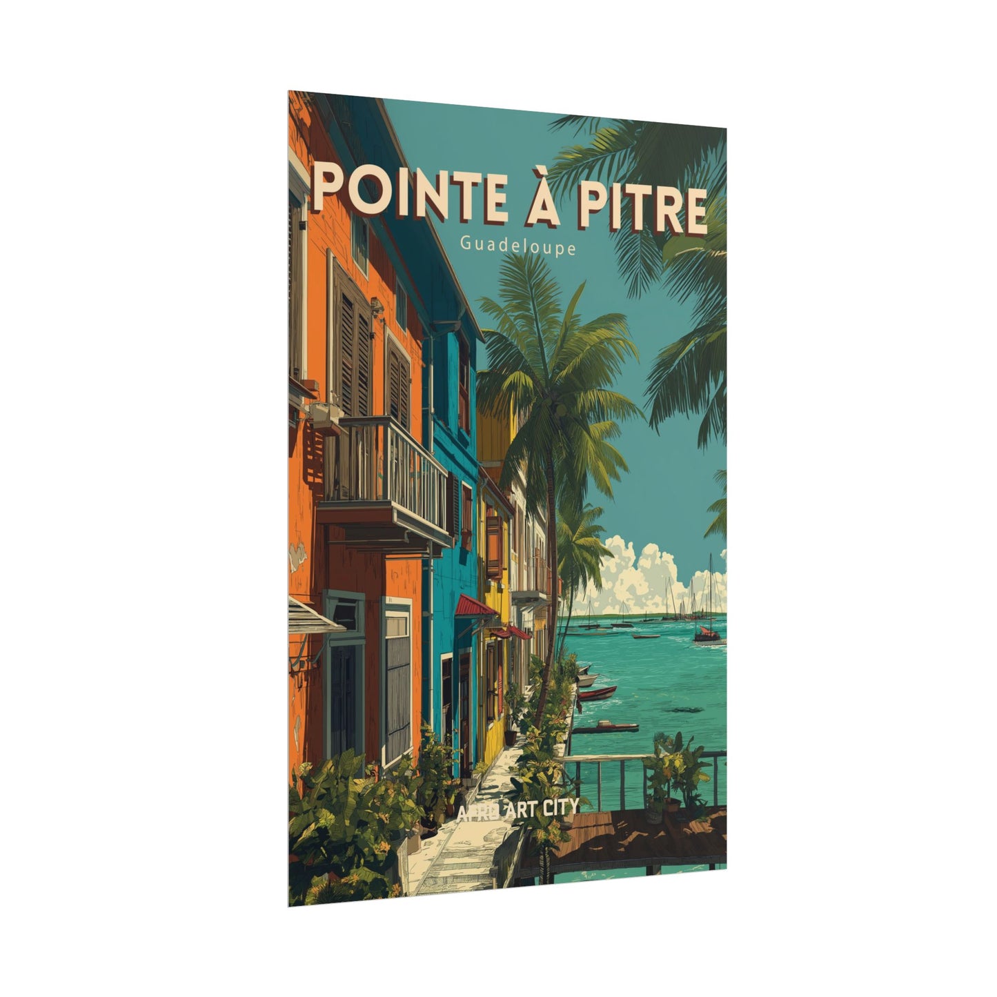 Pointe-à-Pitre - Guadeloupe ｜ Poster