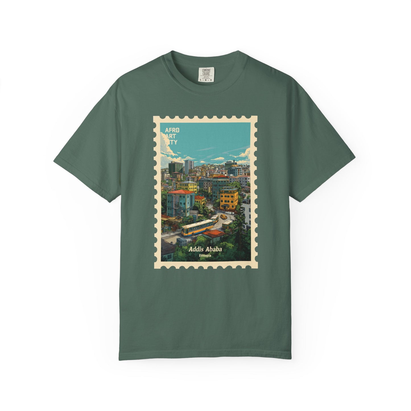 Ethiopia - Addis Ababa  |  Postcards Travel T-Shirt