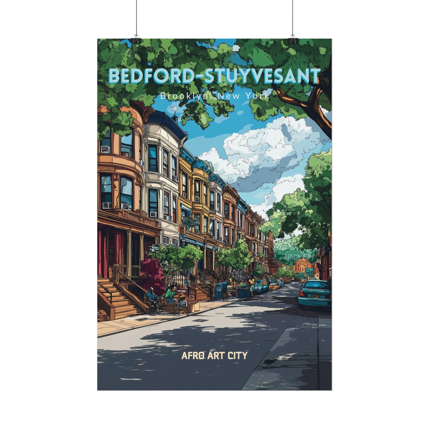 United States of America - Bedford-Stuyvesant, NY ｜ Poster